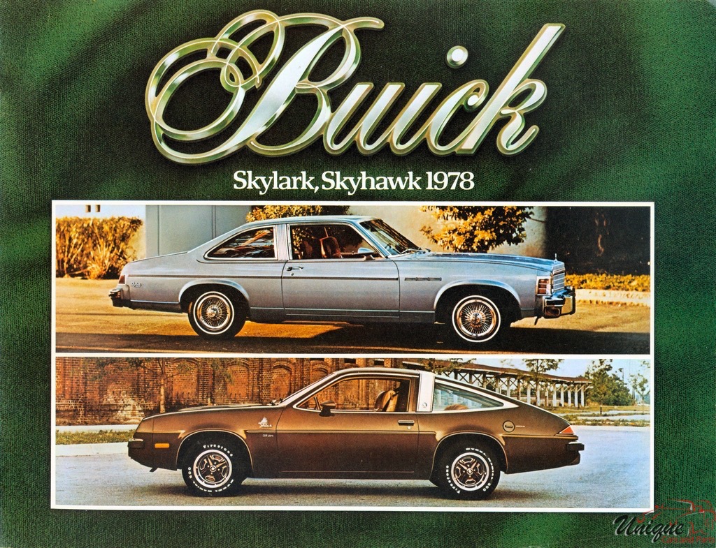 1978 Buick Skylark Skyhawk Brochure (Canada)
